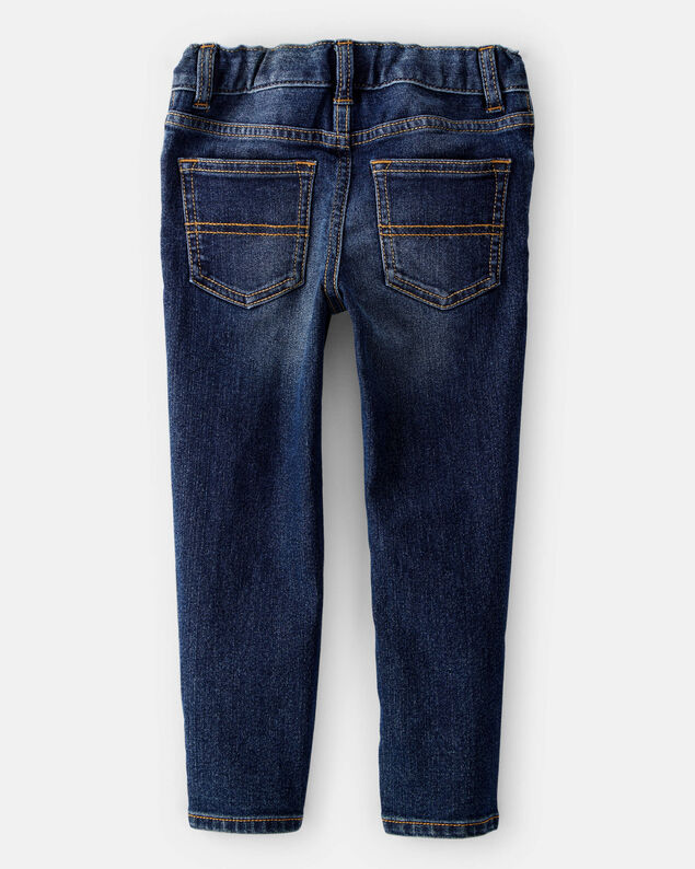 Product image 2 of Toddler Dark Blue Wash Classic Jeans