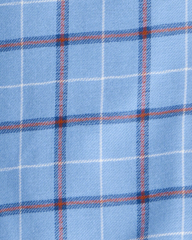 Product image 2 of Kid 2-Pack Plaid Pajama Pants - Blue/Ivory