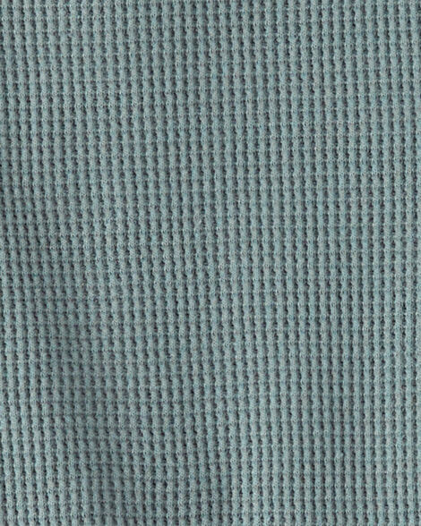  Product image 2 of Baby Organic Cotton Waffle Knit Button-Down Jumpsuit
