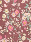 Multi - Kid Floral Linen Cotton Jumpsuit, Selected