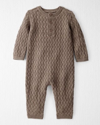 Product image 1 of Baby Organic Cotton Sweater Knit Jumpsuit