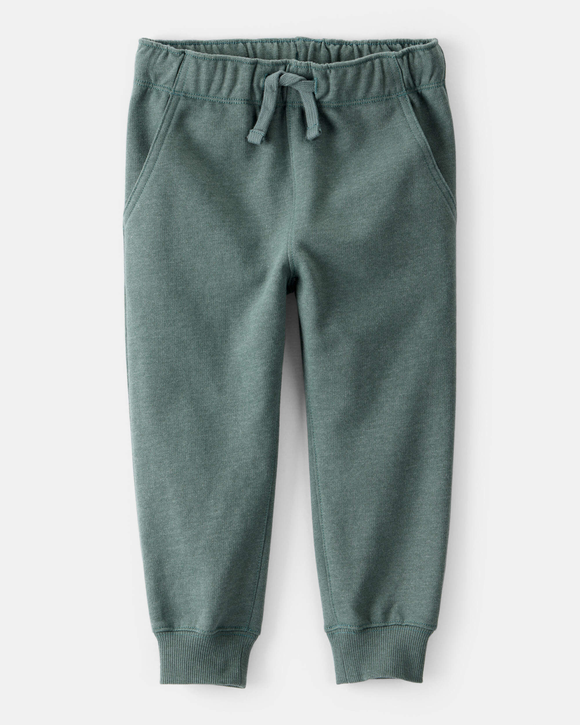 Toddler Boy DayDream Fleece Cotton Jogger - Green