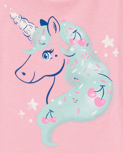  Product image 2 of Toddler Girl Unicorn Short-Sleeve Graphic Tee - Pink