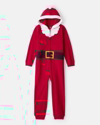 Kid Christmas Ornament Print 100% Cotton Long-Sleeve 2-Piece Pajamas - Pink