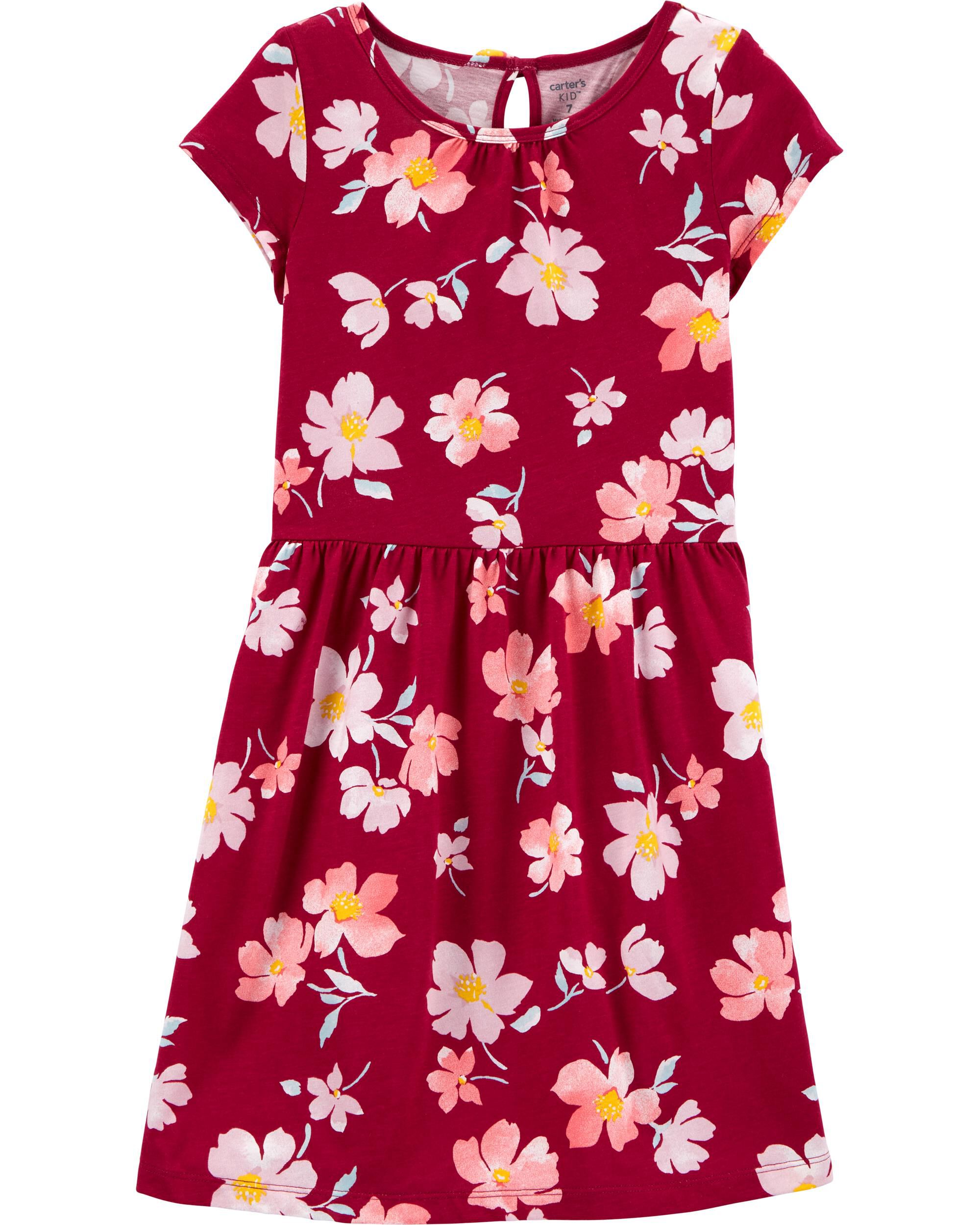 carter's floral dress