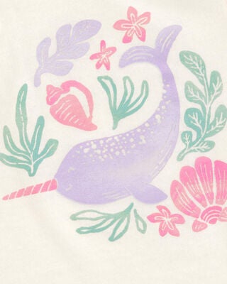 Product image 2 of Toddler Narwhal Vintage Muscle Tank