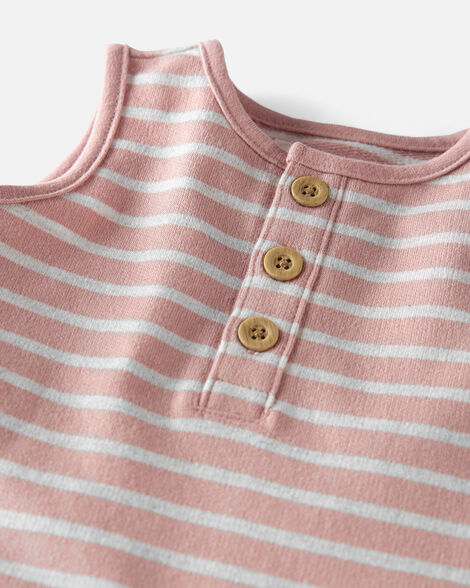 Product image 2 of Baby Striped Organic Cotton Jumpsuit