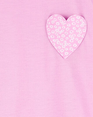 Product image 2 of Kid 2-Piece Heart Loose Fit Pajamas