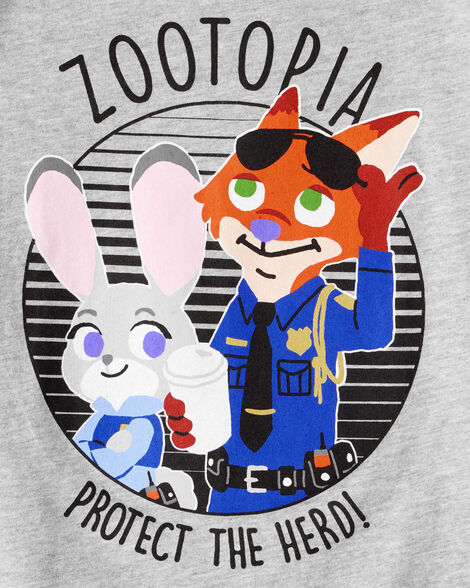 Product image 2 of Toddler "Protect The Herd" Zootopia Short-Sleeve Graphic Tee - Grey