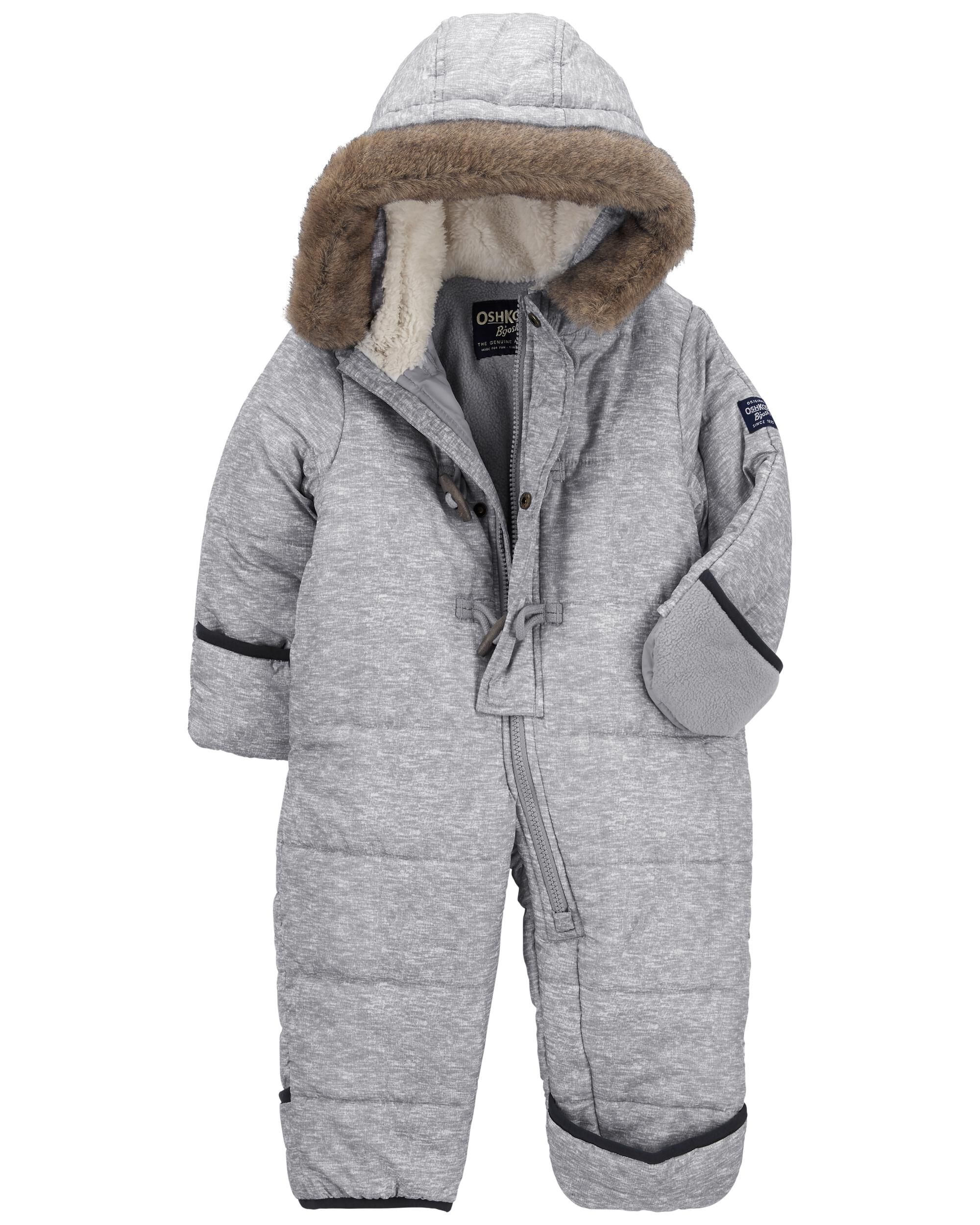 Baby Heavyweight Hooded Snowsuit OshKosh Carter s