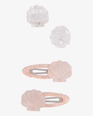 Product image 1 of Toddler 4-Pack Seashell Hair Clips