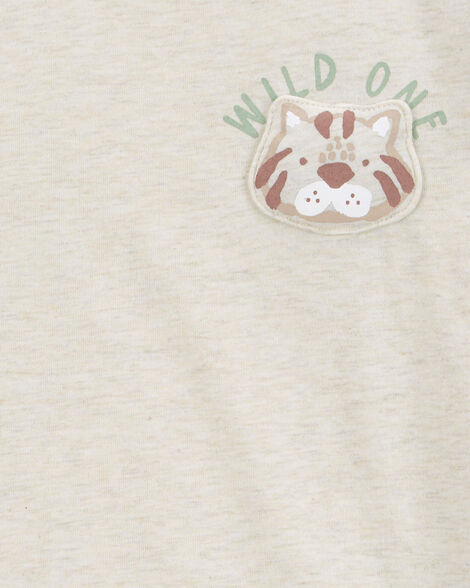 Product image 4 of Toddler Wild One Graphic Tee - Cream