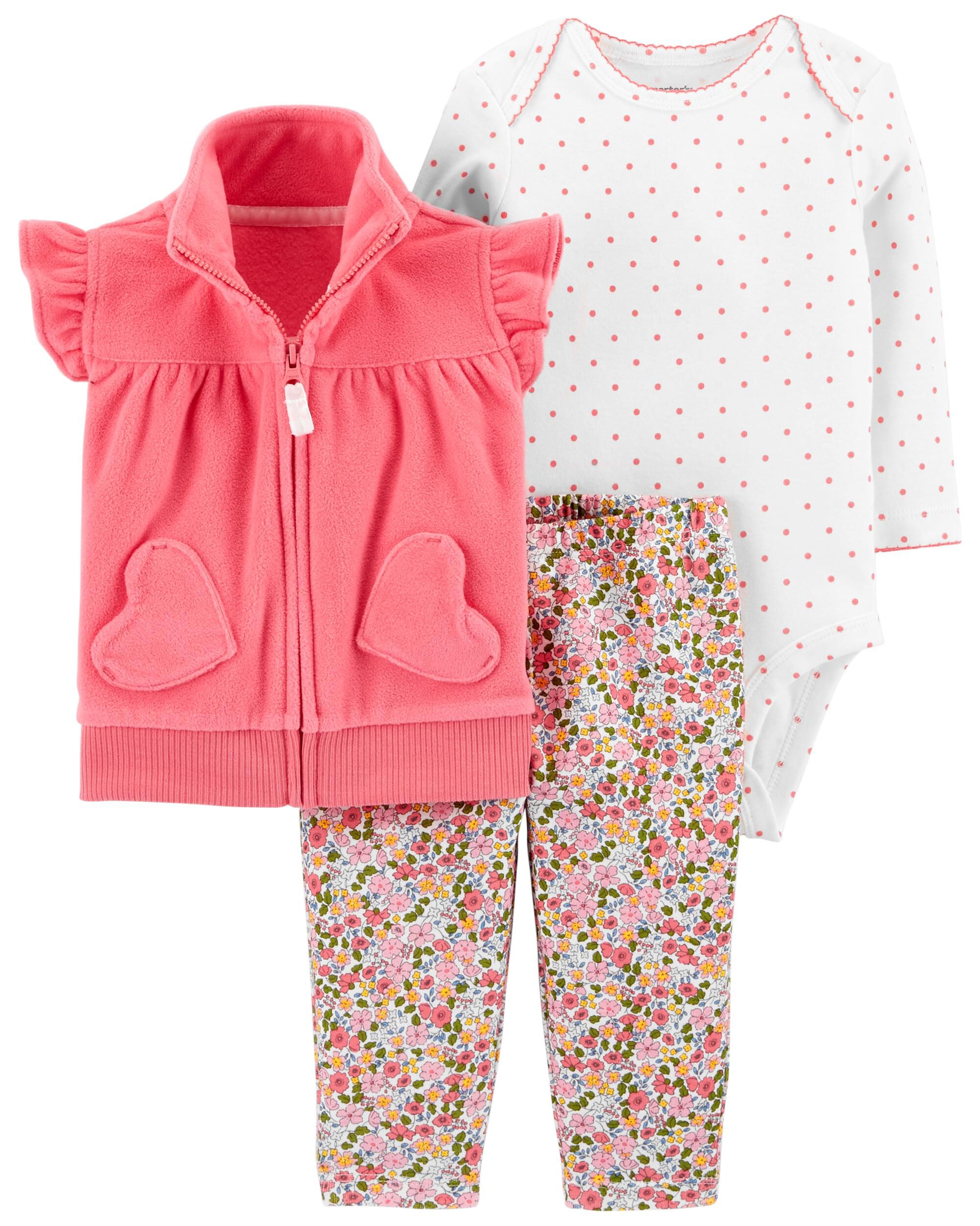 carters girls vest