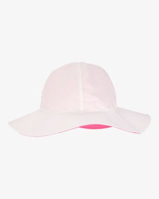 Product image 2 of Toddler Reversible Solid Swim Hat - Pink/White