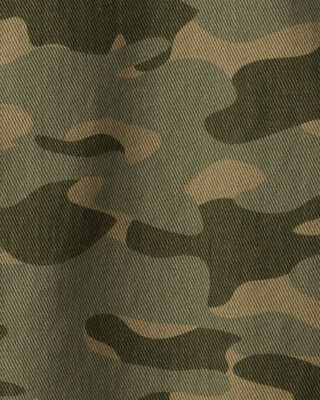 Product image 2 of Boys Camo Cotton Long-Sleeve Fashion Jacket - Green