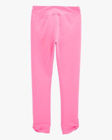  Product image 2 of Kid High-Rise Twisted-Hem Pants - Pink