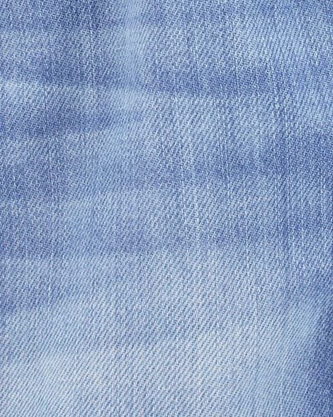 Product image 3 of Baby Denim Shortalls: Hickory Stripe Strap Remix