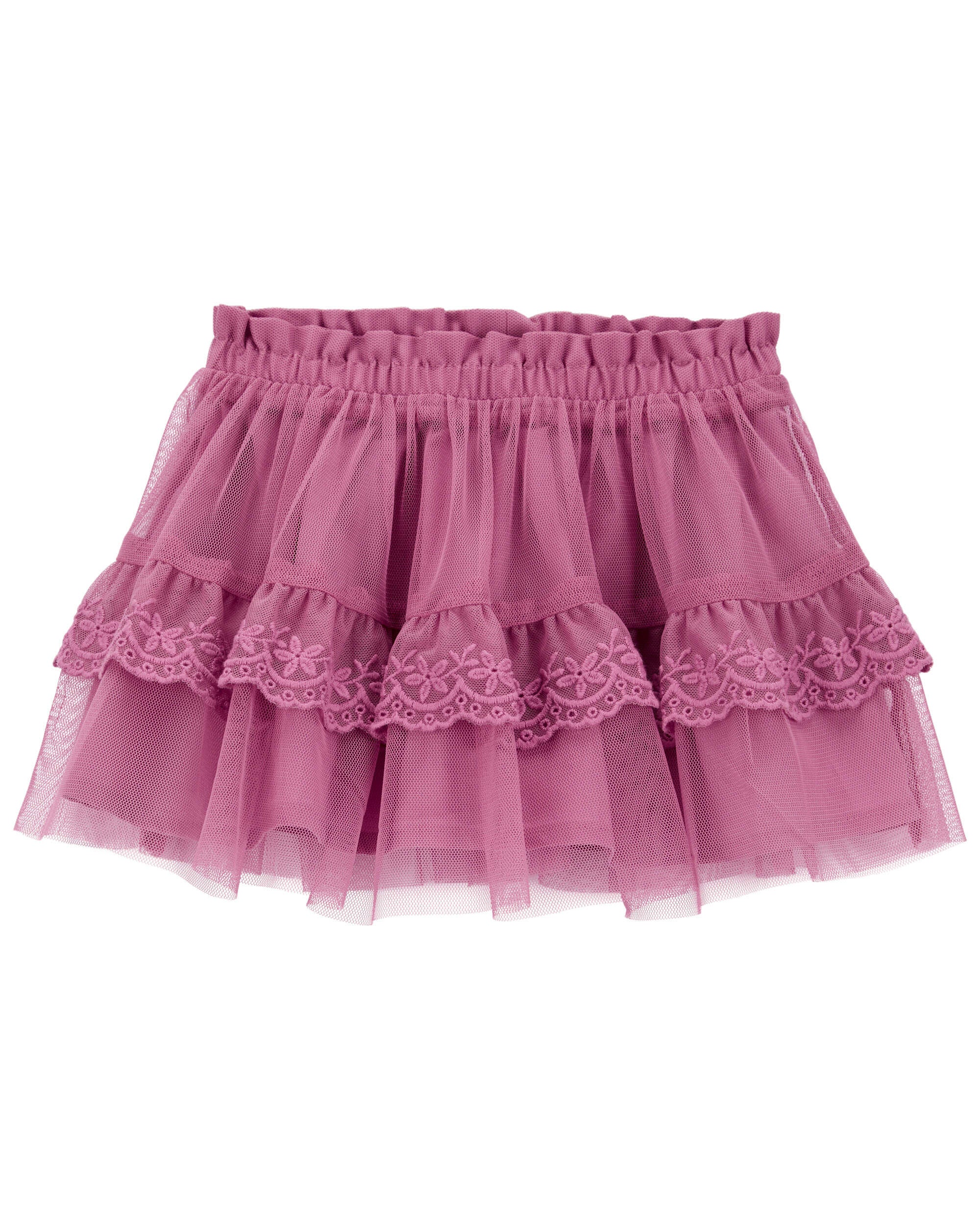 Baby Tulle Ruffle Skort Set