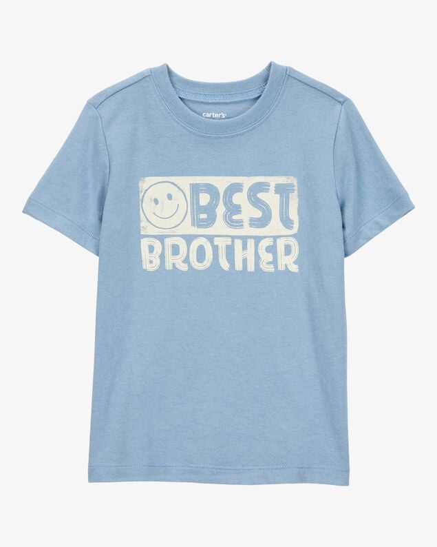 Product image 1 of Toddler Boy Best Brother Short-Sleeve Graphic Tee - Blue