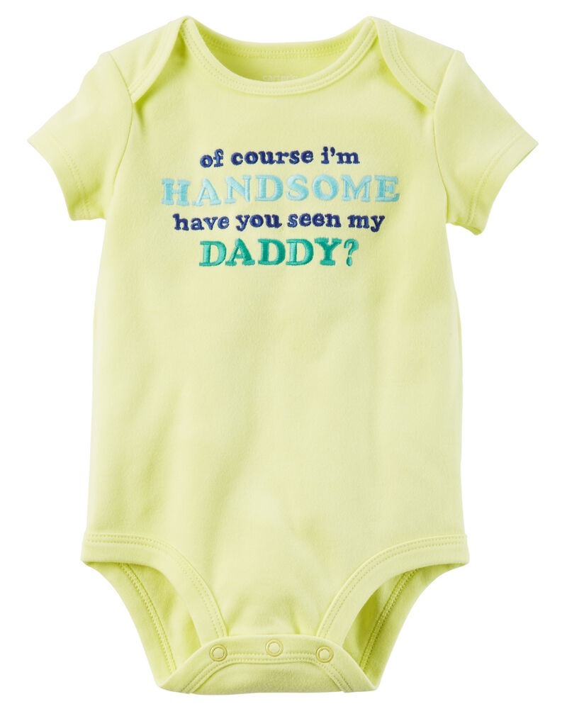 Handsome Like Daddy Collectible Bodysuit Carters Com