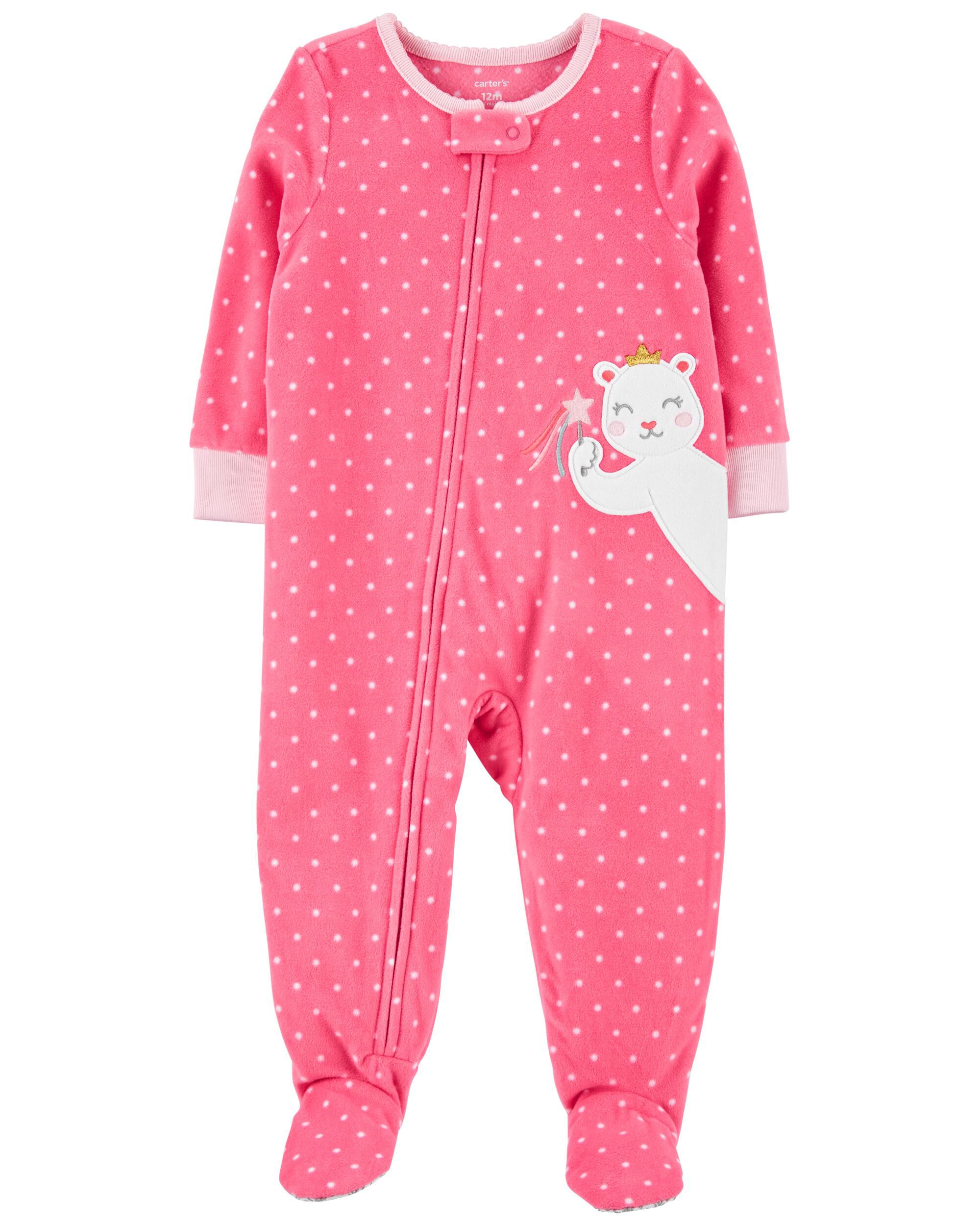 cute baby girl sleepers