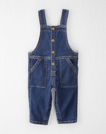 Baby Denim Overalls Made With Organic Cotton