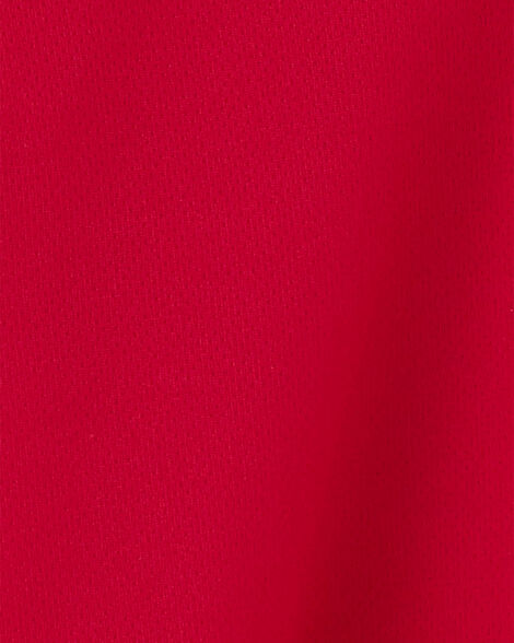 Product image 2 of Kid Red Piqué Polo Shirt