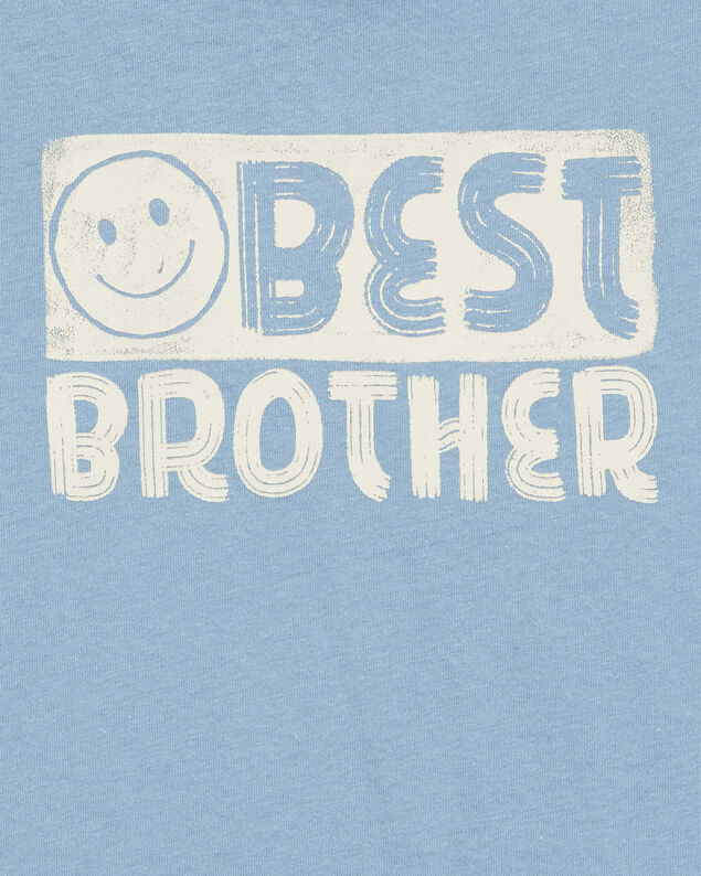 Product image 2 of Boys Best Brother Short-Sleeve Graphic Tee - Blue