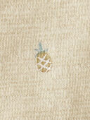 Pineapple Print - Baby 2-Piece Pineapple-Print Set Made With Organic Cotton, Selected