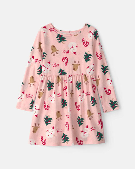 christmas matching dresses Color:Vision