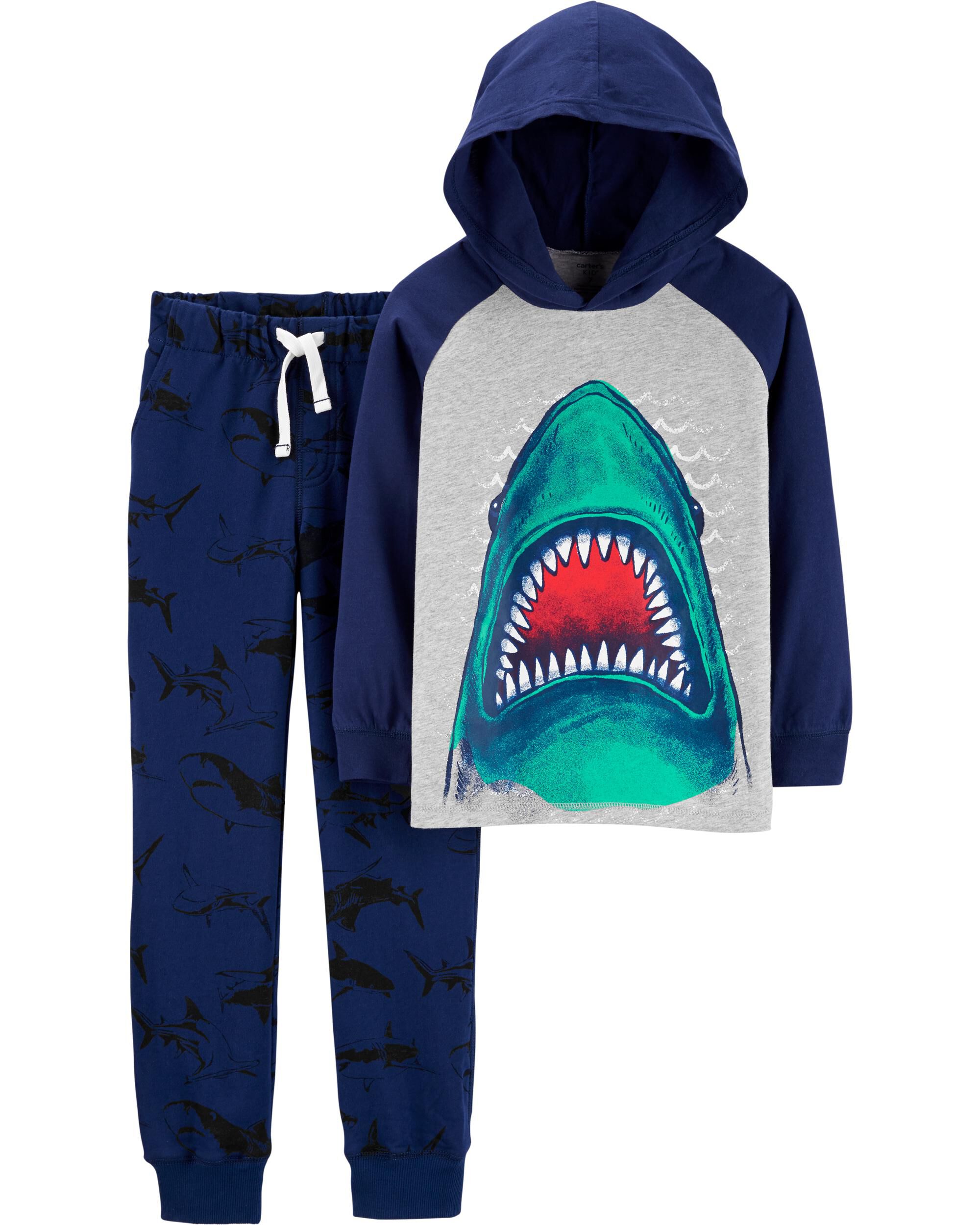 carter's shark outfit