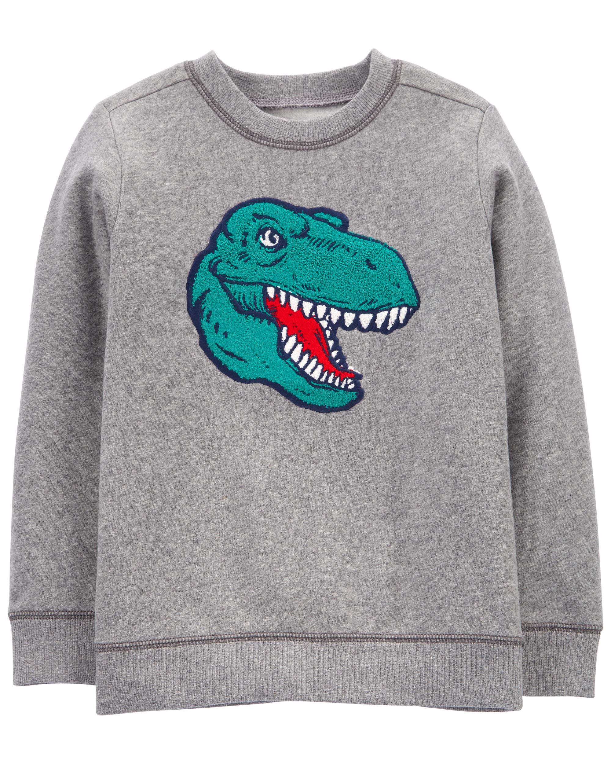 *CLEARANCE* Dinosaur Fleece Pullover
