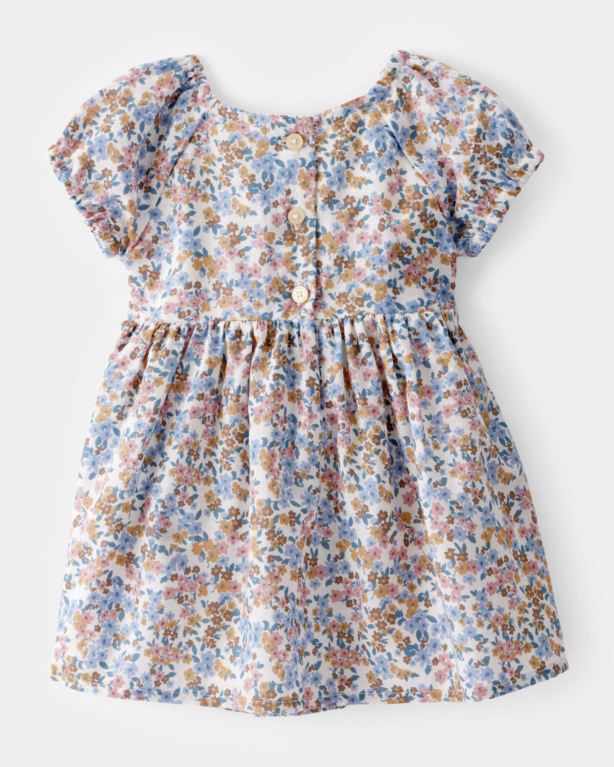 ワンピース vintage oshkosh bear print dress 2T Baby Smocked Floral Print Dress - OshKosh | Carter's