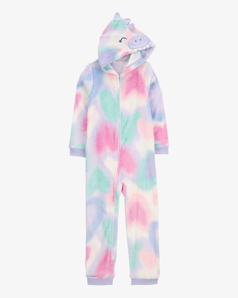  Product image 2 of Kid 1-Piece Dinosaur Fleece Costume Pajamas