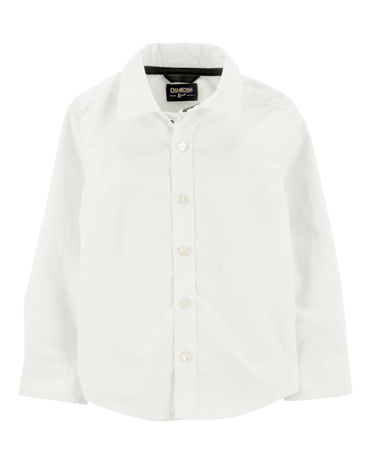 White button up shirt for toddler girl top