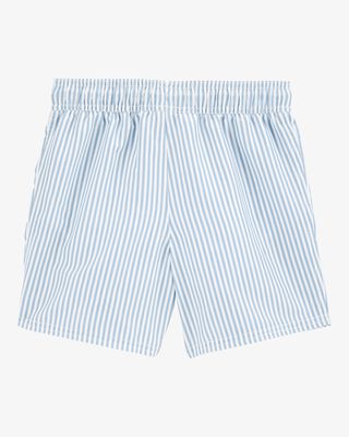 Product image 2 of Kid Striped Swim Trunks - Blue