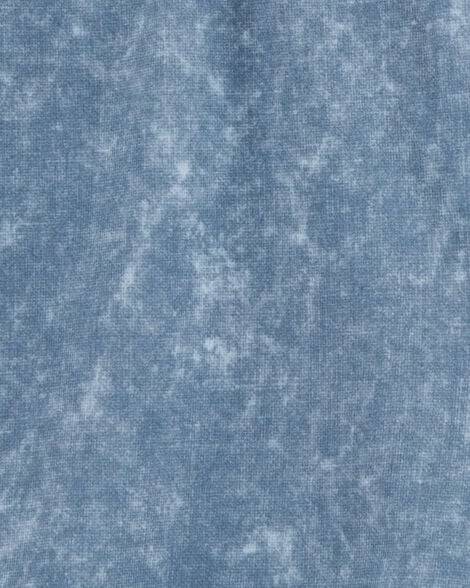  Product image 5 of Toddler Solid Pull-On Knit Shorts - Blue
