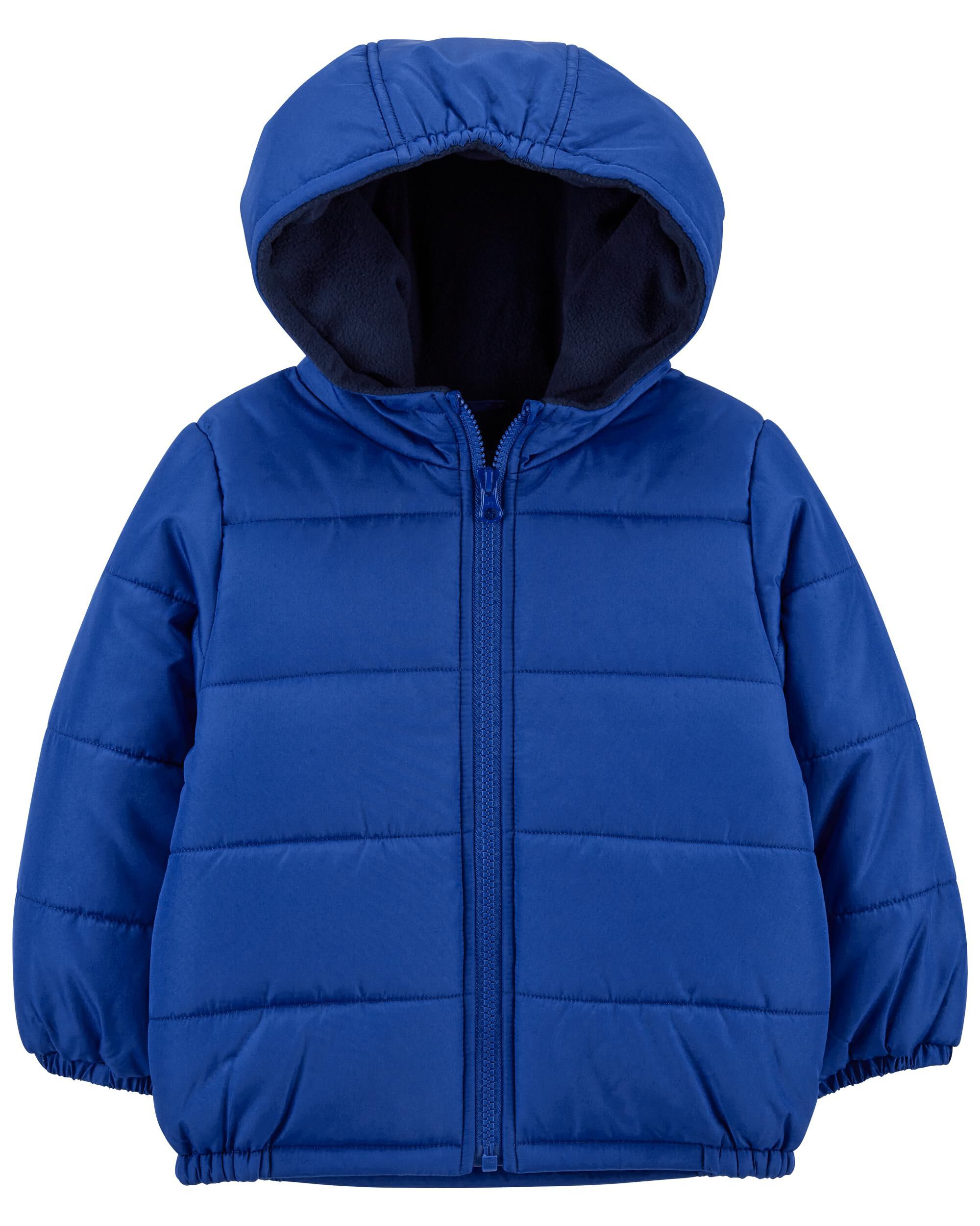 Blue Toddler Heavyweight Puffer Jacket 