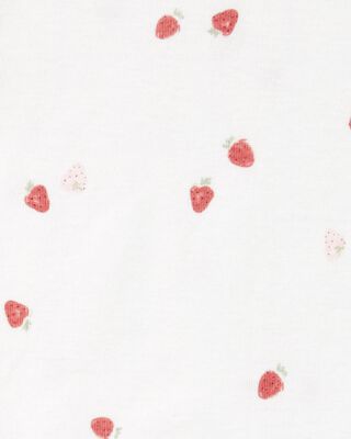 Product image 2 of Baby 5-Pack Cherries & Hearts Short-Sleeve Bodysuits