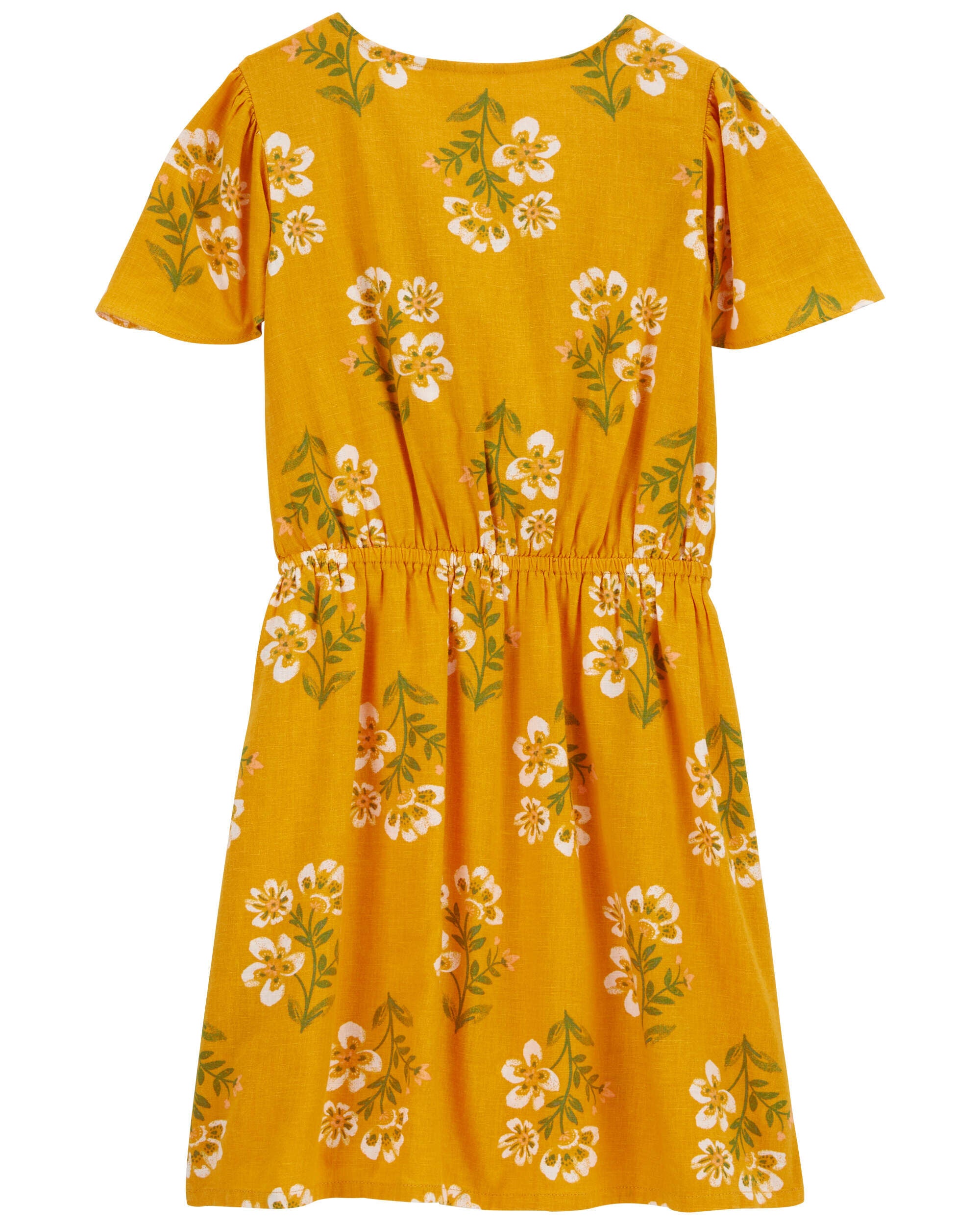 Carters yellow floral dress new arrivals