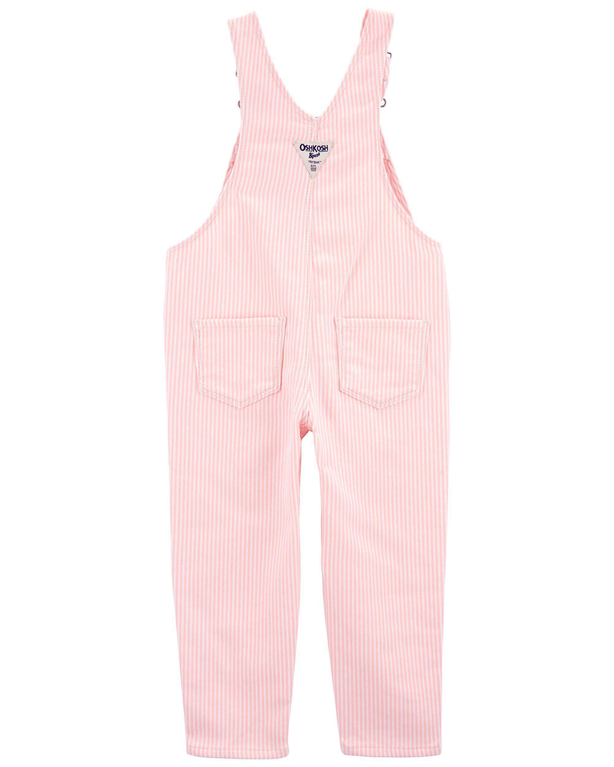 Toddler Hickory Stripe Overalls