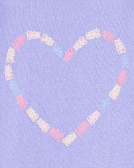  Product image 2 of Toddler Girl Gummy Bear Heart Graphic Tee