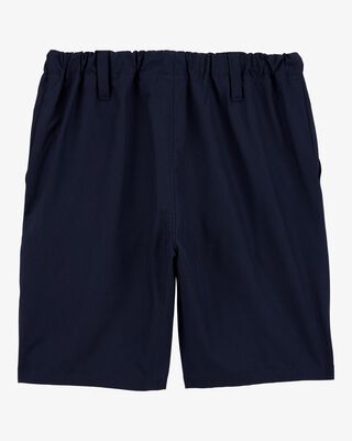 Product image 2 of Kid Poplin Pull-On Uniform Shorts - Navy