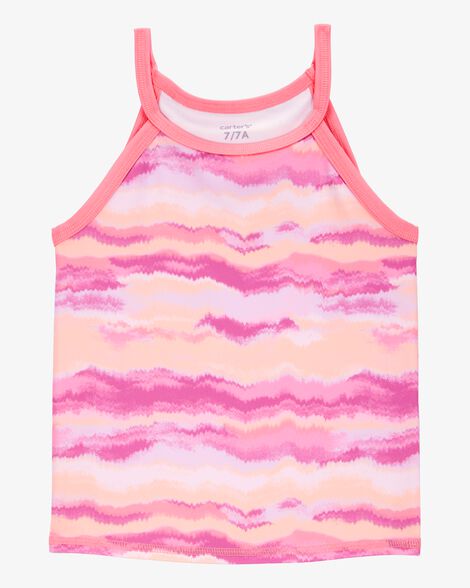  Product image 1 of Kid Cloud-Dye Print Sleeveless Tank - Pink