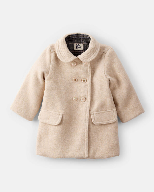 Product image 1 of Baby Girl Long-Sleeve Fashion Peacoat - Brown
