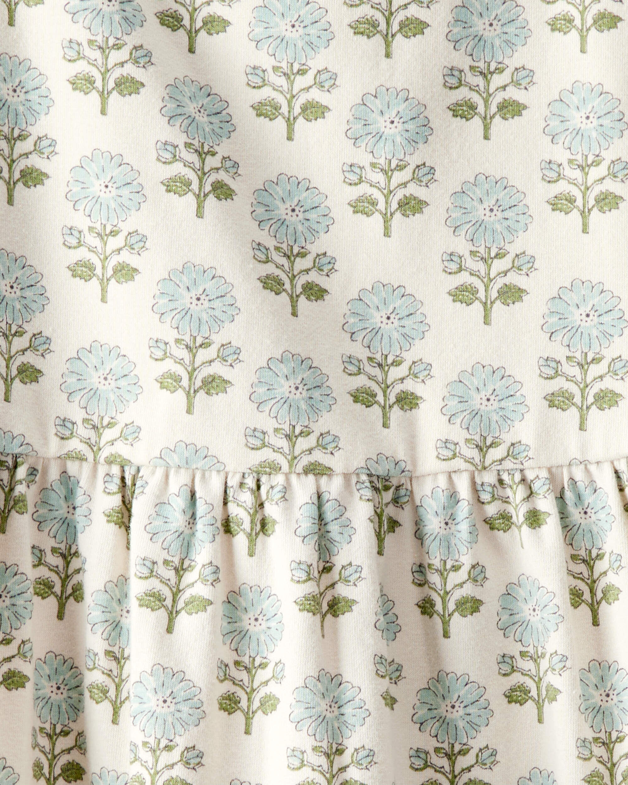 新品little cotton clothes ◆ブラウス&サロペット　3-4y Kid Organic Cotton Floral-Print Dress - Little Planet | Carter's