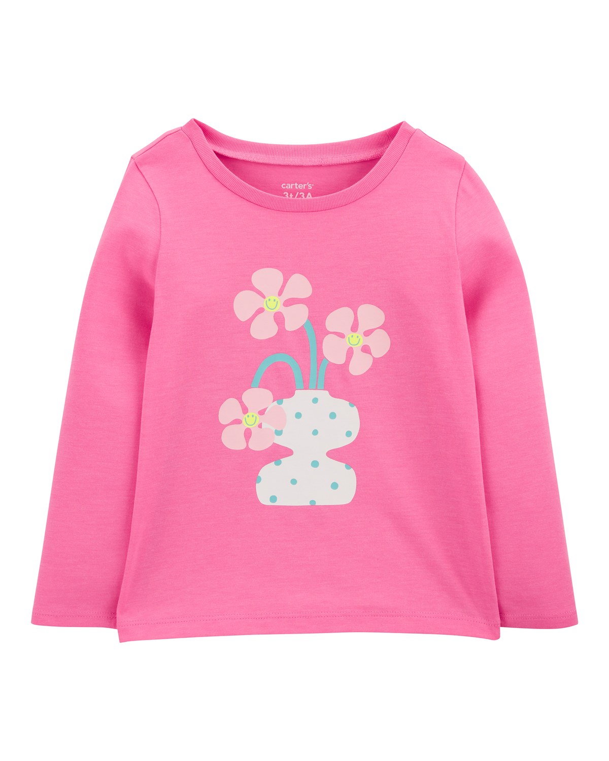 tinytinydoors Long Sleeve Tee - Flower トップス