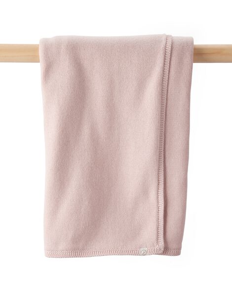 Product image 2 of Baby Organic Cotton Sweater Knit Blanket and Cap Gift Set