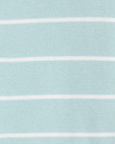 Baby 1-Piece Striped 100% Snug Fit Cotton Romper Pajamas