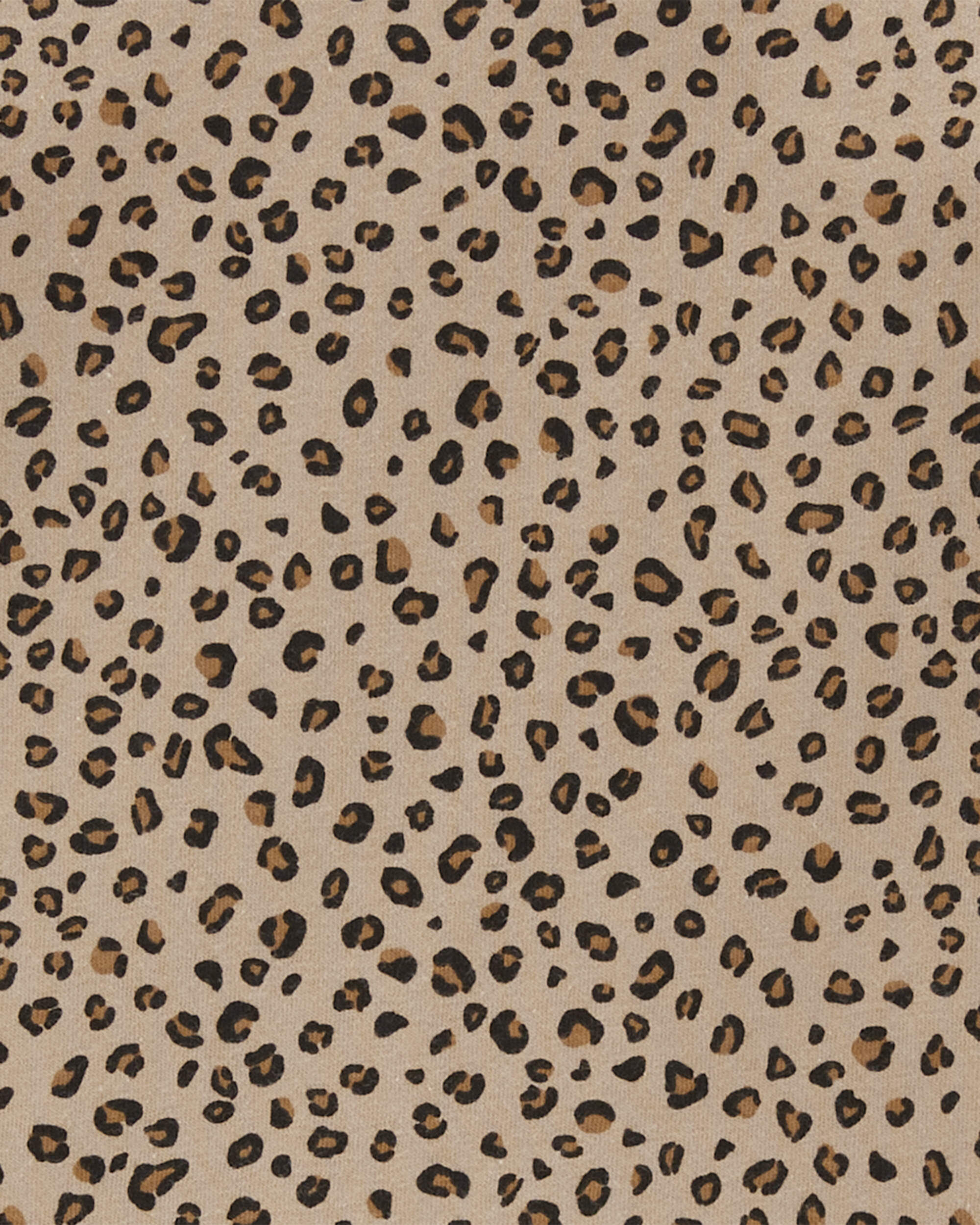 Black Leopard Print on Yellow Knit Fabric – The Fabric Fairy